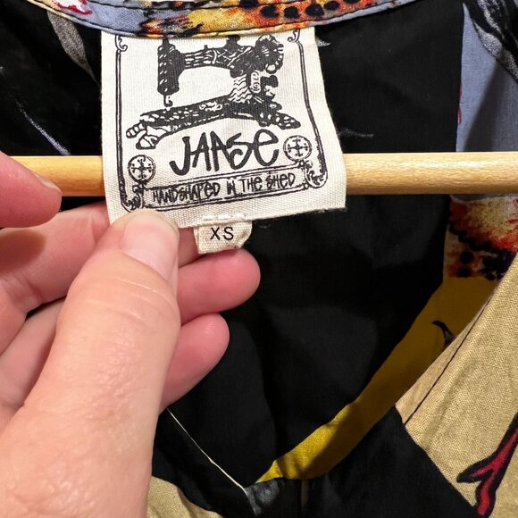 Jaase Indiana Alma Patchwork Floral Boho Maxi Button Front Dress - Picture 3 of 8